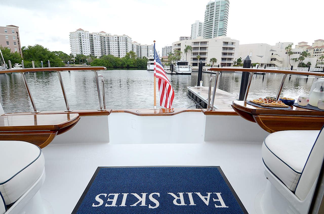 Luxury yacht vacation